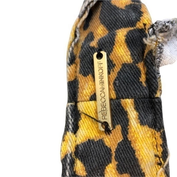 Rebecca Minkoff Leopard Skinny Ankle Jeans - Picture 3 of 7